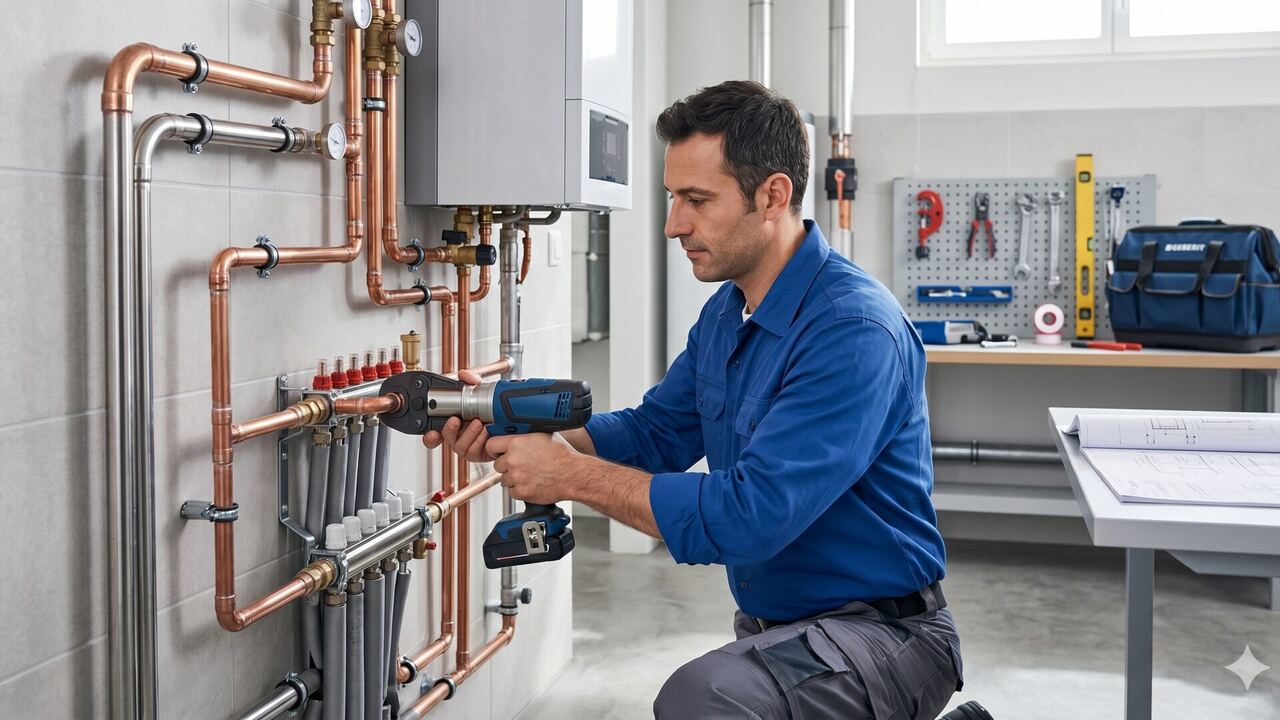 Impianti idraulici VMC pompe di calore Integra
