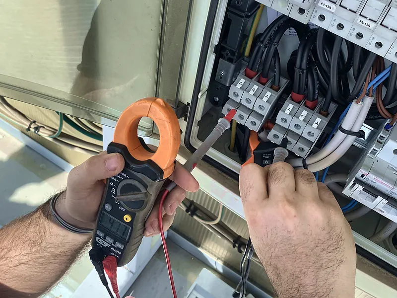 Misure su quadro elettrico