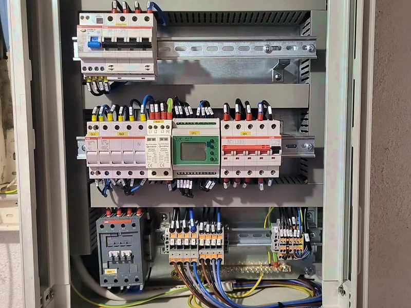 Quadro elettrico cablato